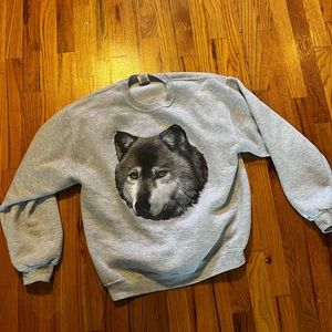 Wolf Crewneck